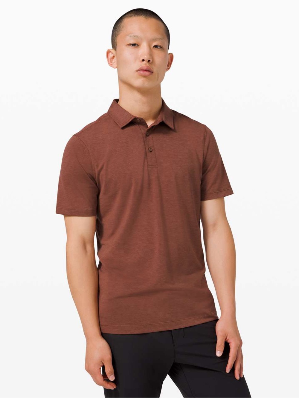 lululemon Men's Evolution Polo in Copper